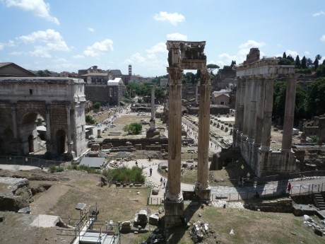 Forum romain, vu du Capitole